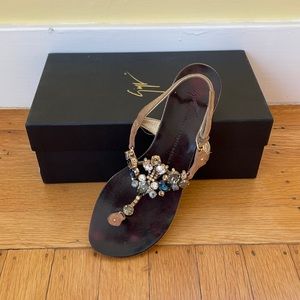 Giuseppe Zanotti Jeweled Sandals